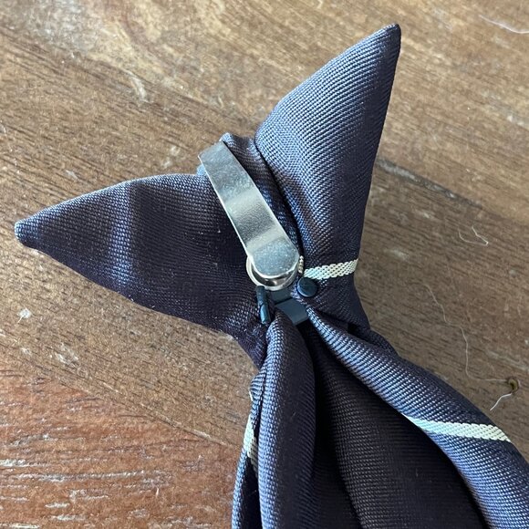 Vintage United Parcel Service (UPS) Clip On Tie - Made by Rodeo 21" Long - Picture 4 of 7